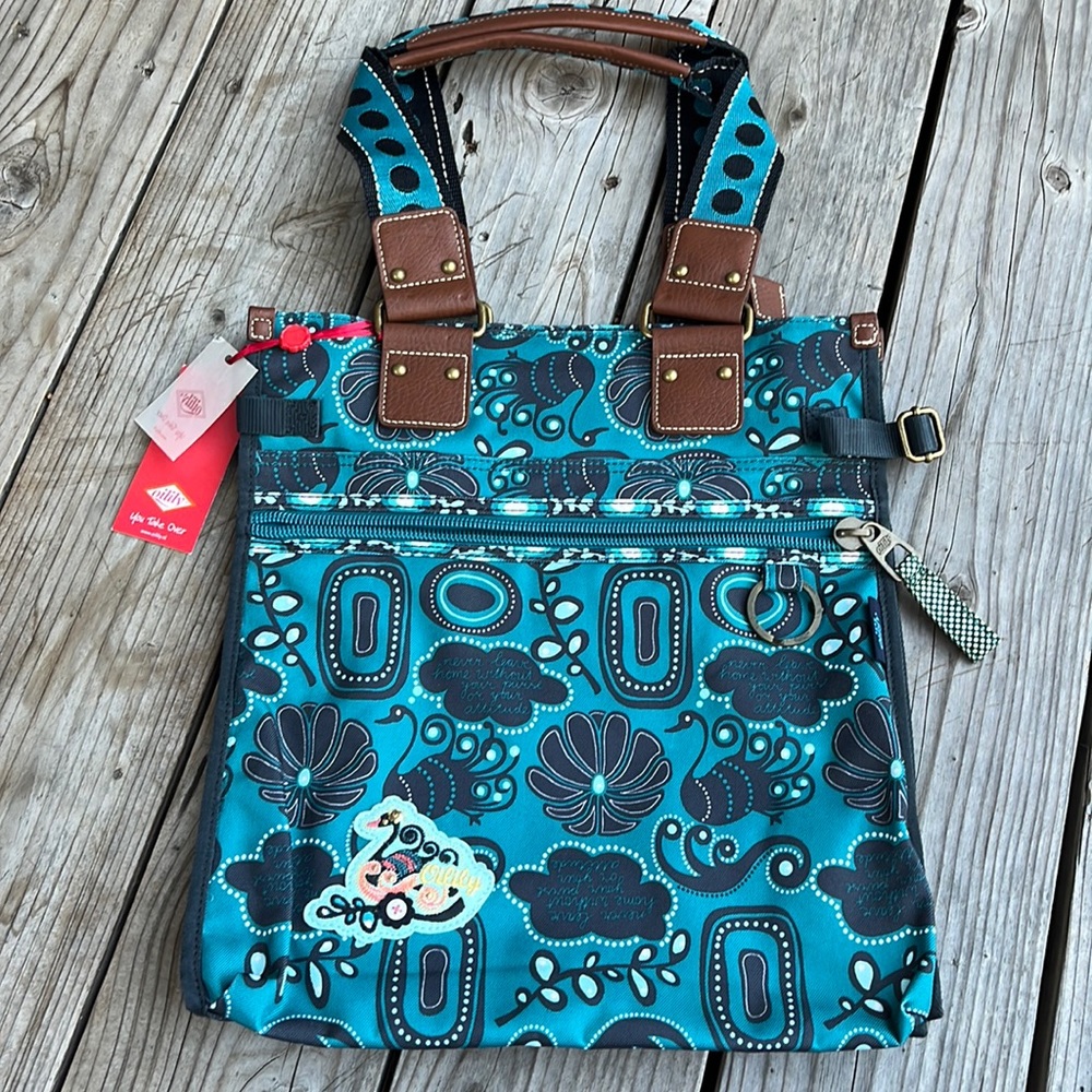 Oilily Tote bag NWT VC-Pool XL Shopper